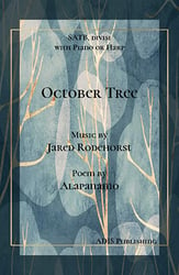 October Tree SATB choral sheet music cover